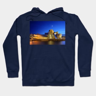 Nights of the Guggenheim Museum - Bilbao Hoodie